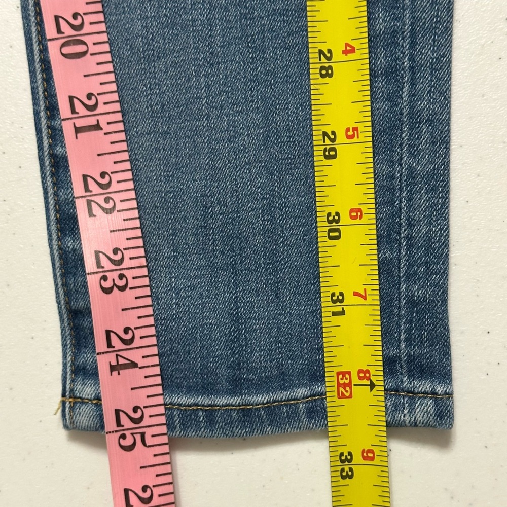 Treasure & Bond Skinny Jeans Mid Rise Stretch Denim Blue Wash Size 25 - Picture 6 of 6